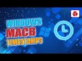 Windows MACB Timestamps (NTFS Forensics)