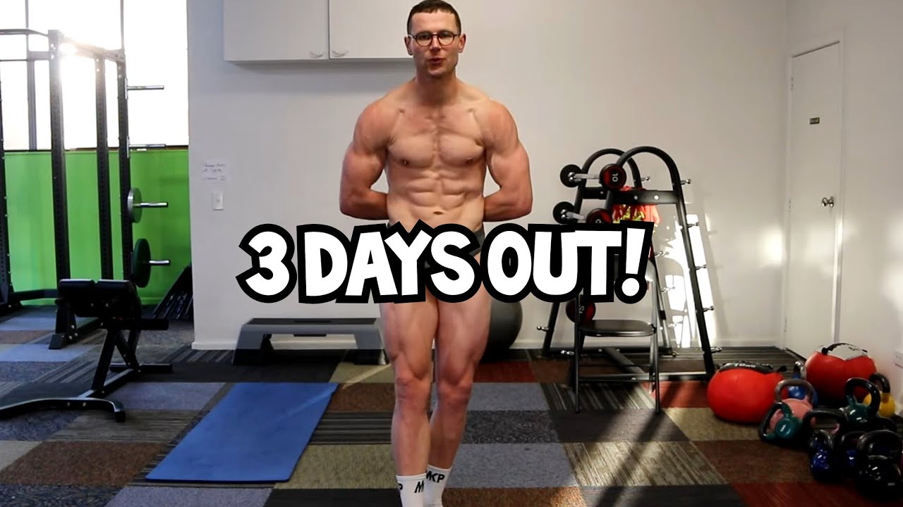 Jacob McDonald Bodybuilding Posing Practice with IFBB Pro Steve Orton at 3 Days Out from NZIFBB!