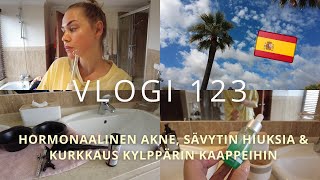 MISTÄ APU HORMONAALISEEN AKNEEN?😩 | VLOGI 123🇪🇸| Jenna Claudia