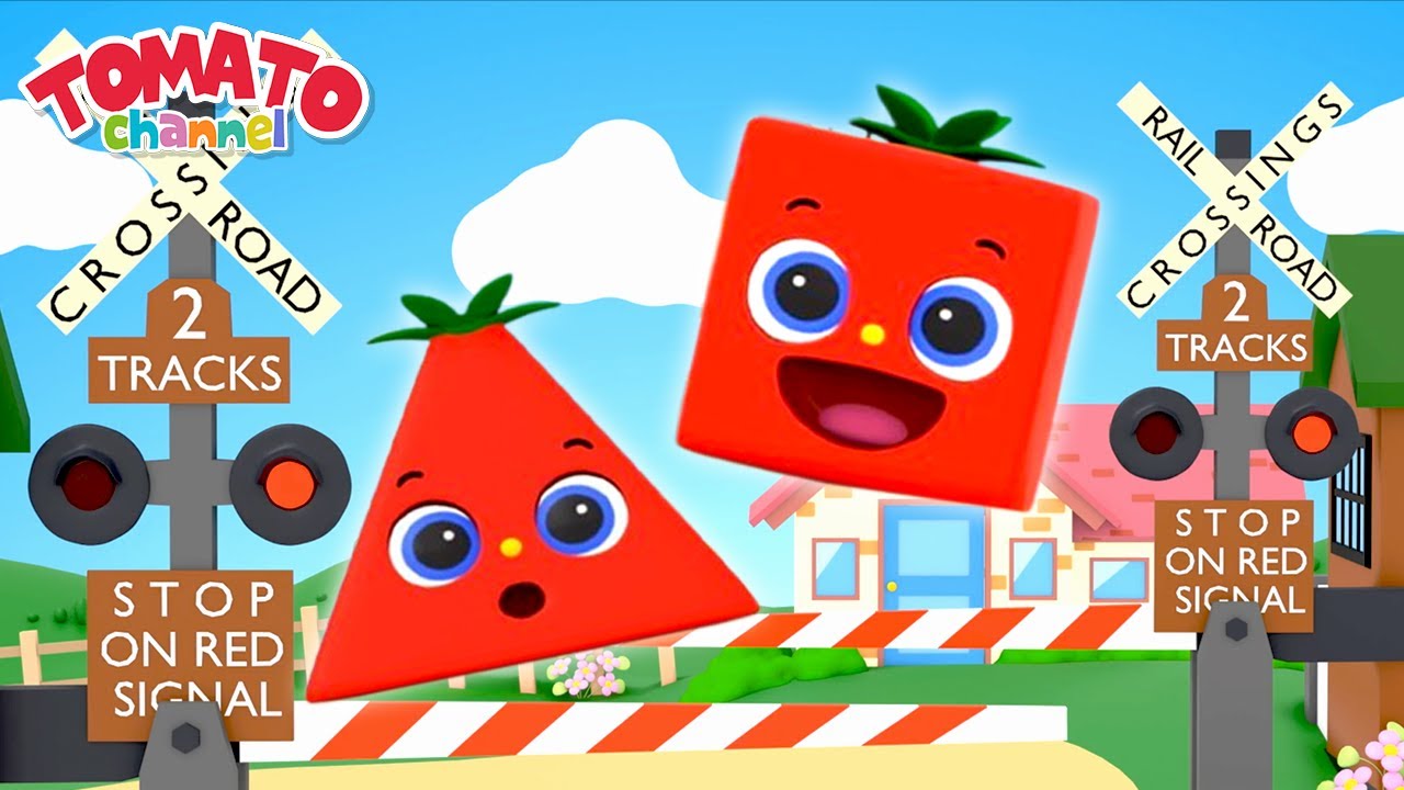 Baby Sensory - CIRCLE, TRIANGLE and SQUARE! Let's study shapes ...