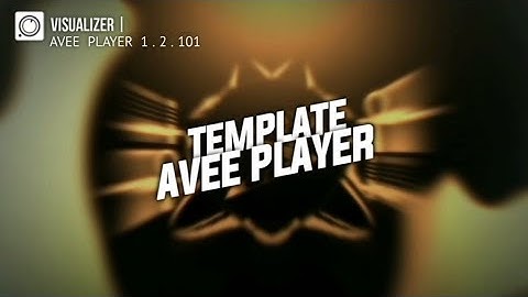 Avee player Template Simple flame 2.0/ spin 3D Free download