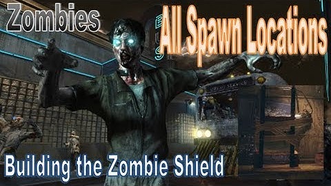 Black Ops 2 Zombies Tranzit - Building the Zombie Shield