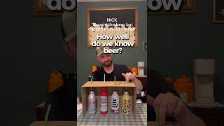 Nick is taking the lead on this BEER challenge 💪🏽🍻 #beer #beerchallenge