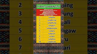ZYPHE/VAWNGTU LANGUAGE Numbers Sound Completely Different #shorts #languages #asia