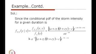 Mod-01 Lec-22 Conditional Probability Distribution (Contd.)