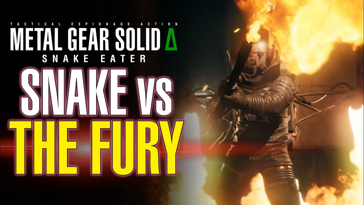 🎮 METAL GEAR SOLID DELTA: SNAKE EATER – SNAKE VS THE FURY BOSS FIGHT ...