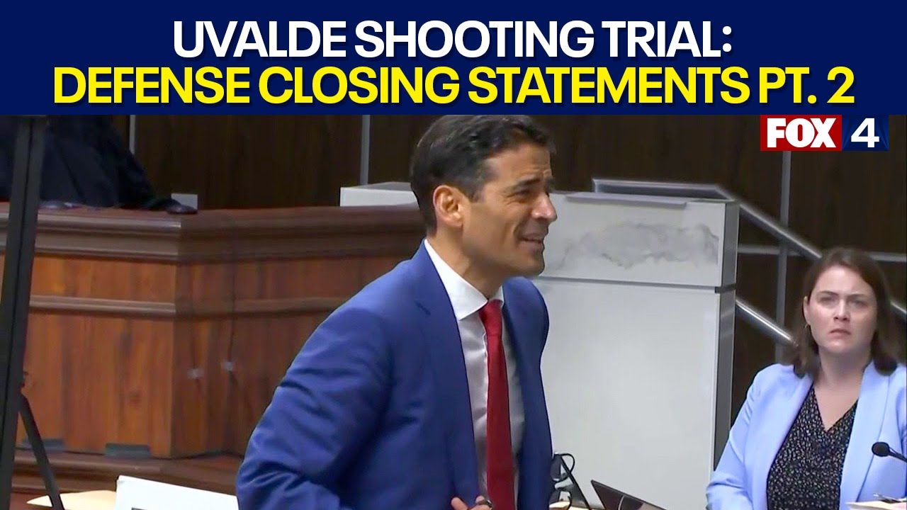 Uvalde school shooting trial: Defense closing arguments Part 2