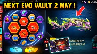 NEXT EVO VAULT M1014 CONFIRM 💯🥳 2 MAY NEW EVO VAULT EVENT FREE FIRE | UPCOMING EVENT FREE FIRE