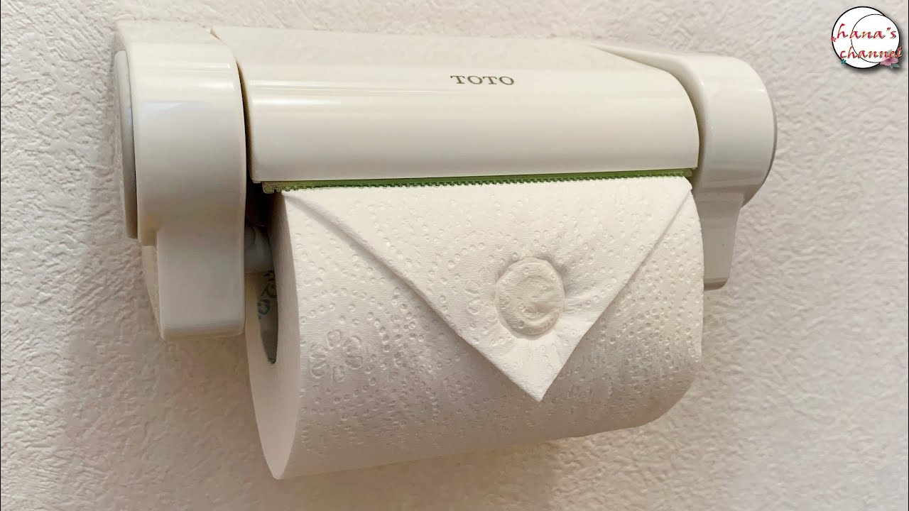 トイレット ペーパー 三角 折り