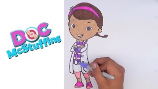 How to draw Doc McStuffins screenshot 1