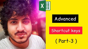 Advanced Excel Shortcut Keys Part-3 | MUKUL JAIN