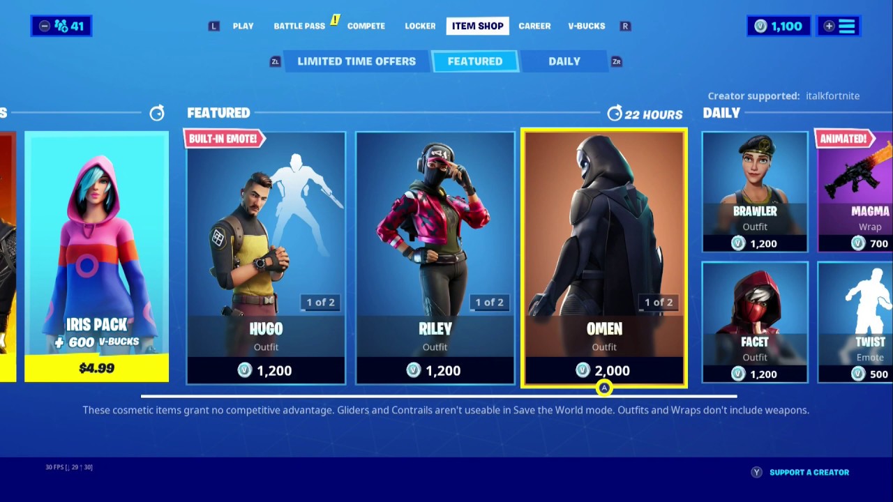 Fortnite Shop 5 10 New Hugo Skin Fortnite Item Shop 5 10 2020 Youtube
