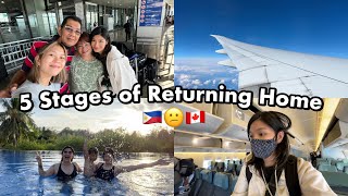 5 Stages of Returning Home as an Immigrant | Canada to Philippines