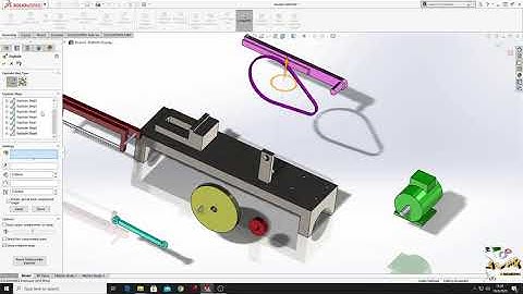 Explode View!! SolidWorks tutorial, Power Saw Assembly! Learn from Homee :D
