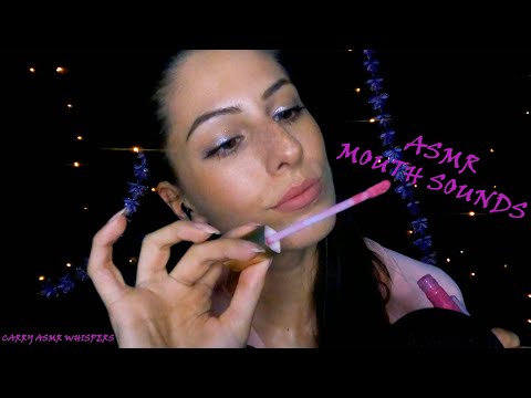 ASMR Mouth Sounds👄Lipgloss Application, Smacking,Hand Movements,Light Tapping | АСМР НА БЪЛГАРСКИ |