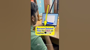 Laptop पर Deleted files Recover करने की निंजा Technique! 😱