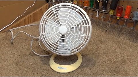 Holmes HANF-96 7" Table/Desk Fan | Initial Checkout