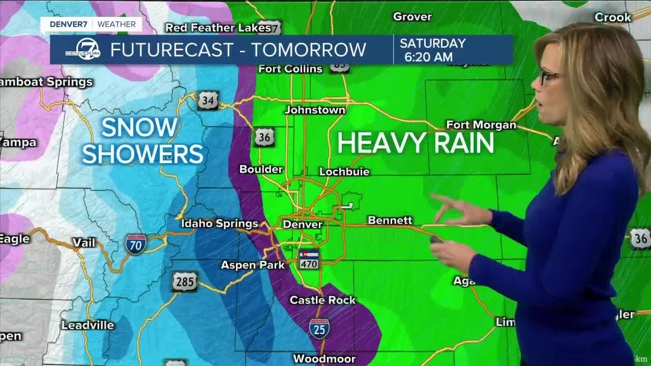 A wet weekend ahead, rain moves in tonight - YouTube