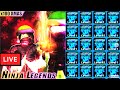 🎅🎄 NEW UPDATE  | Ninja Legends ELEMENTAL GIVEAWAYS ROBLOX LIVE STREAM   (4Jan2020)