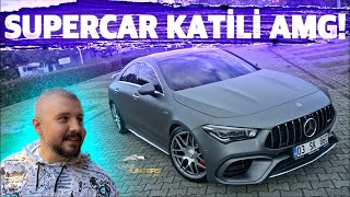 Almanlarin Göz Bebeği̇ Mercedes Amg Cla 45 S 4Matic İnanılmaz Bir Tasarım Harikası