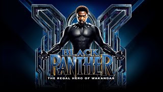 Black Panther TChalla The Regal Hero of Wakandas Night Sky