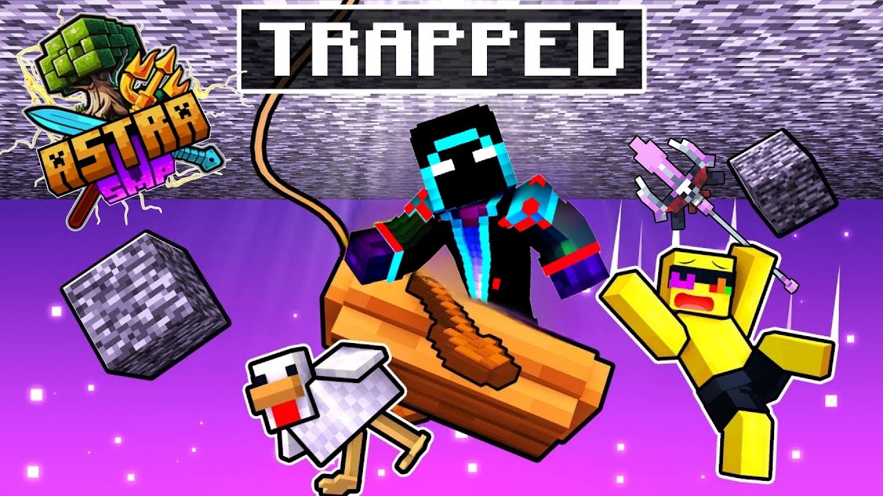Why my friend trapped inside the void in Astra SMP... - YouTube