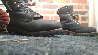 Chippewa Logger, Timberland 8 And Timberland Pro Work Boots
