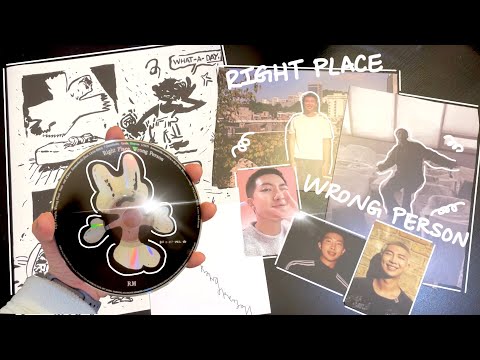 Unboxing Bts Rm 'Right Place Wrong Person' Solo Album Version C | Weverse Us Exclusive Rpwp