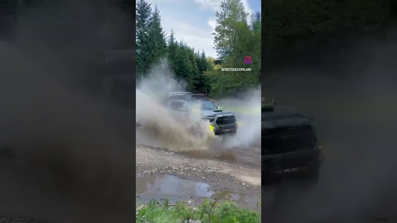 Sometimes the best roads are the ones that splash back! 🌧️💦