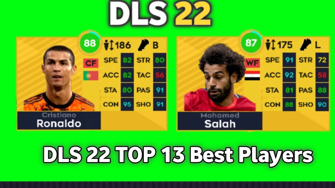 DLS 22 | TOP 13 Best Players Dream League Soccer 2022
