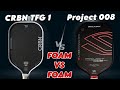 CRBN TFG 1 VS Project 008 Invikta 10mm | Foam Core Battle 1v1