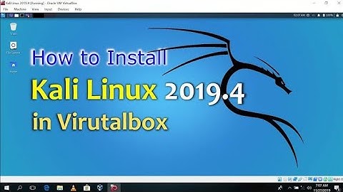 How To Install kali linux 2019.4 on virtualbox   ||20 January || 2020 ||