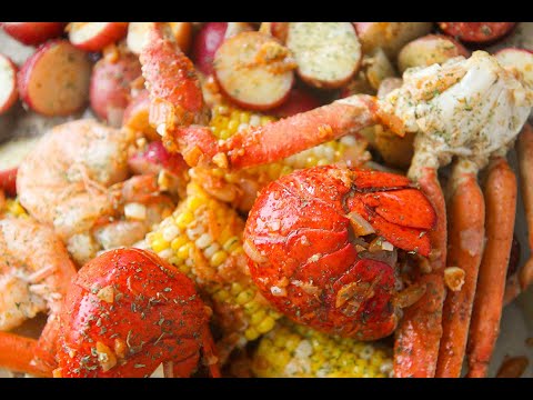 Seafood Boil (with Cajun Butter Sauce) • Craving Some Creativity