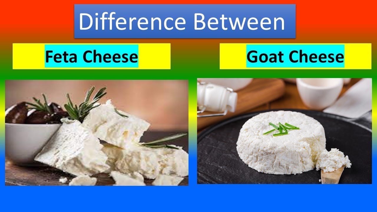 Difference Between Feta Cheese and Goat Cheese YouTube Difference Between Feta Cheese and Goat Cheese YouTube