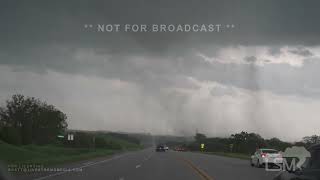 05-21-2024 Corning to Carbon, Iowa - INTENSE Tornado - Car Throw in Ravine - Home Destroyed