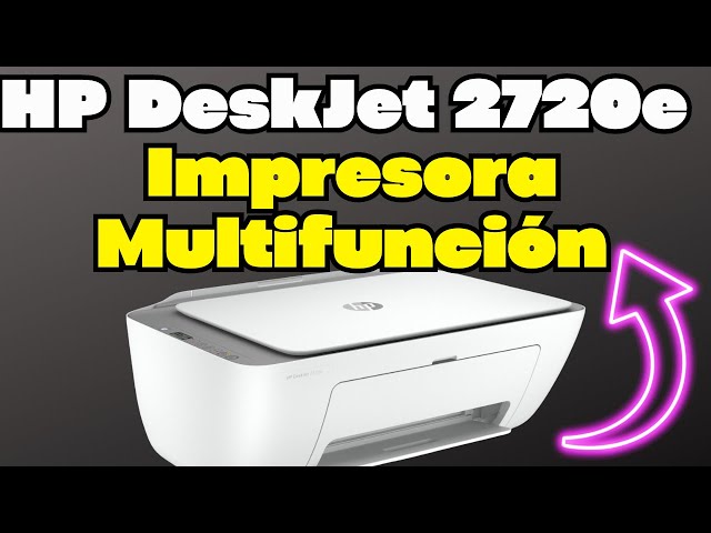 HP DeskJet Impresora multifunción 2720e, Color, Impresora para