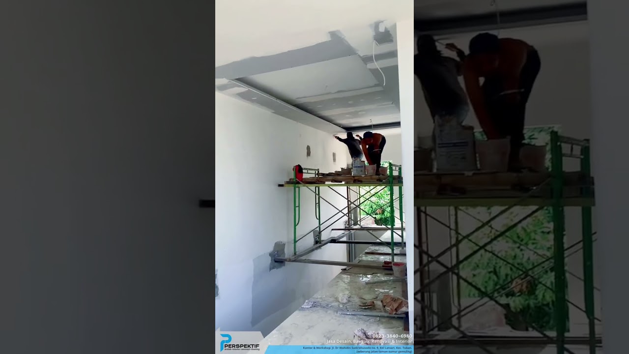 Progres renov rumah lt.1 & 2 📍Lok. Karang Indah Tuban