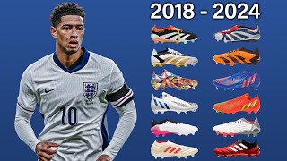 Jude Bellingham 2024 - The Evolution of Football Boots 2018 - 2024
