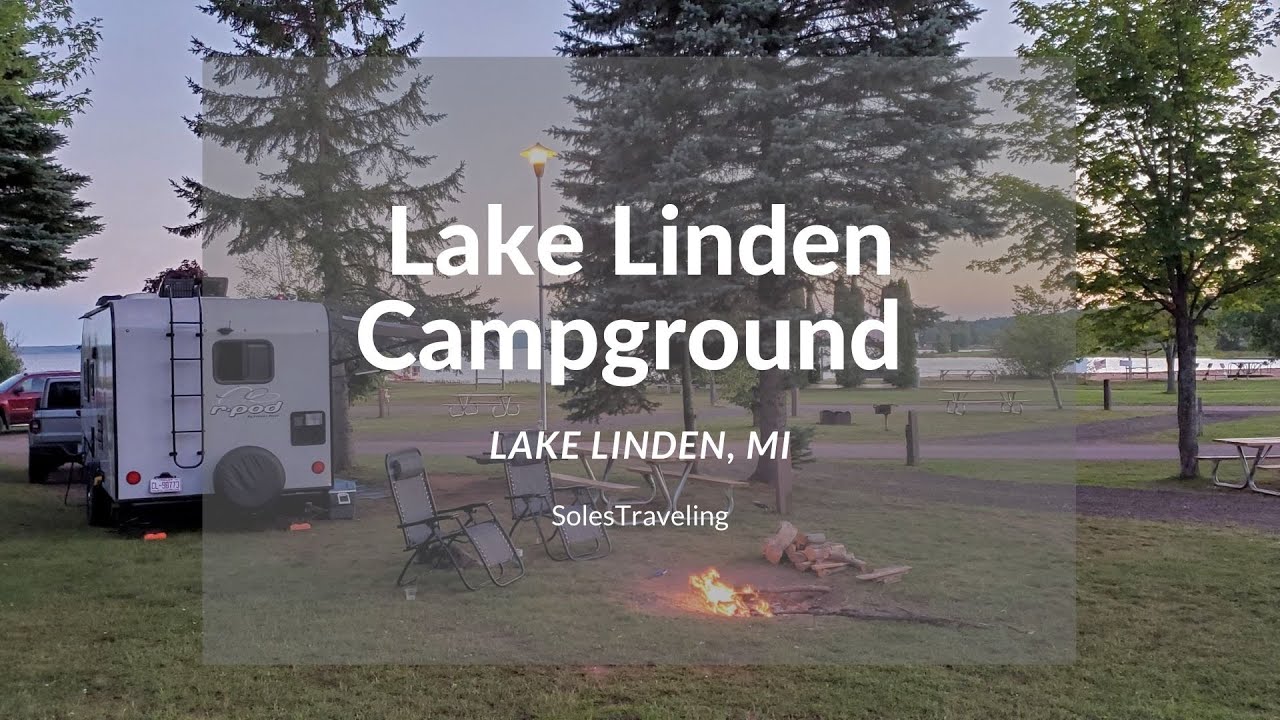 Lake Linden Village Campground RV Campground Tour Lake Linden