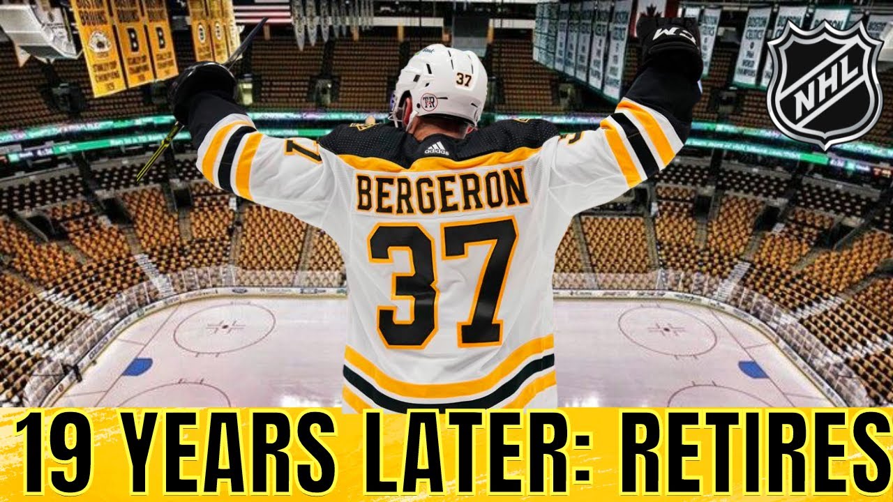 Bruins captain Patrice Bergeron announces retirement - ESPN