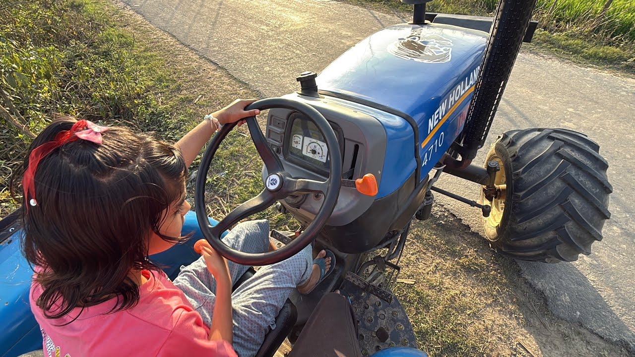 Chhoti bacchi ke tractor 🚜 chalane Ka 26 wa din 