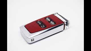 Volcano Red Aston Martin Glass ECU Key