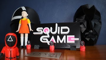 Squid game 3D Prints - Top 10 - Masks Gadgets Figures