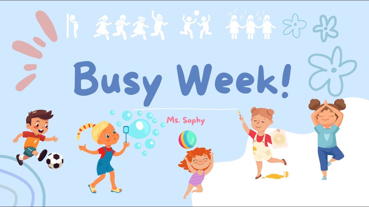 It's a Busy Busy Week!! - YouTube