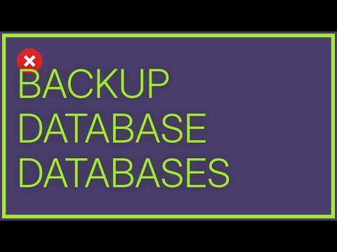 Databases: SQL Backup issues / Operating system error 995 (2 Solutions!!)
