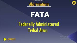 Important Abbreviations | acronyms