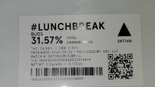 strain review lolo lunchbreak