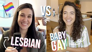 Lesbian Bed Death and Flirting With Women (Lesbian vs Baby Gay Ft. @ashgavs!!)