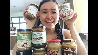 NUT BUTTERS TASTE TEST | Which is my favourite?!