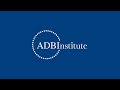 ADBI Webinar Series on the Economics of Climate Change Episode 4: Economic Tools and Solutions...